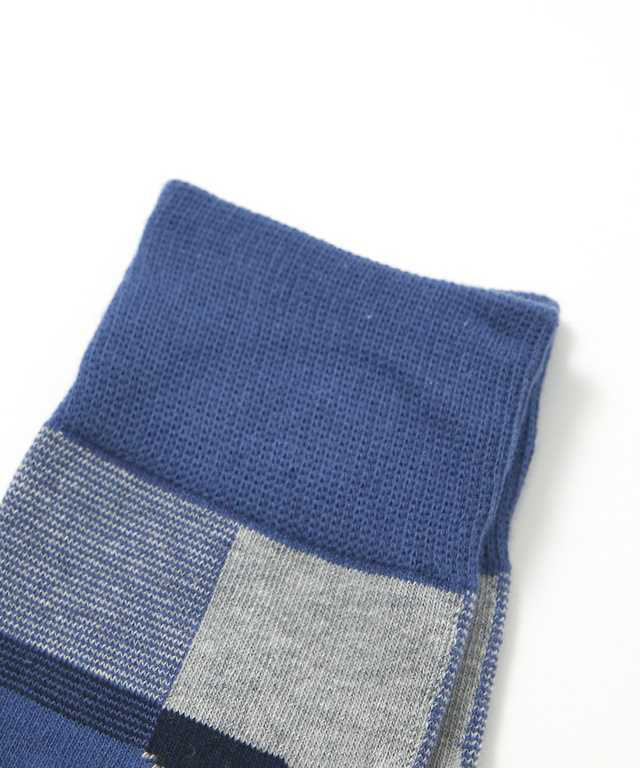 ブロック切り替え グラデーション ソックス