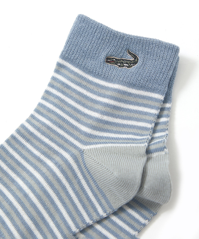 グラデーションボーダー ショート丈 ソックス