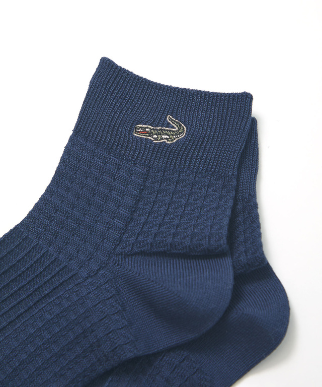 シルケット グレンチェック ソックス