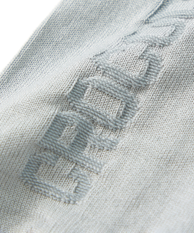 シルケット ロゴ アンクルソックス