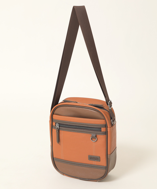 メンズ フェイクレザーショルダーバッグ通販 1608 クロコダイル Crocodile 公式通販サイト