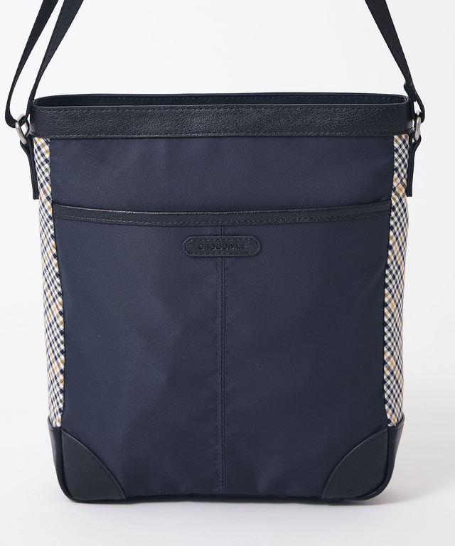 メンズ クロコダイルタータン ナイロン ショルダー 通販 [1608-33800  