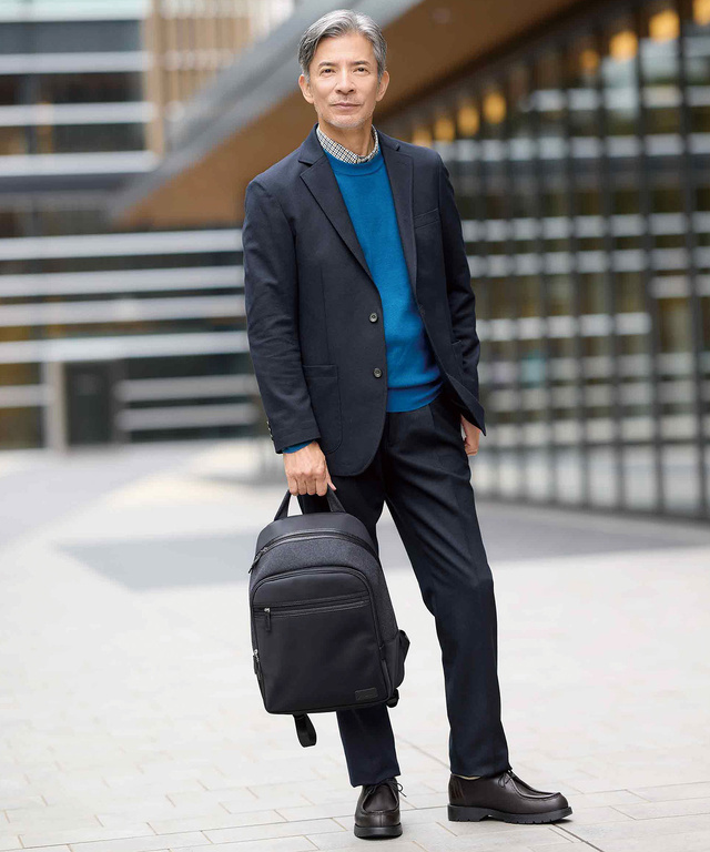 異素材切替デザイン バッグ