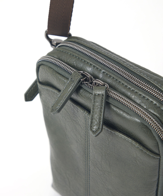 合成皮革 ミニショルダー バッグ