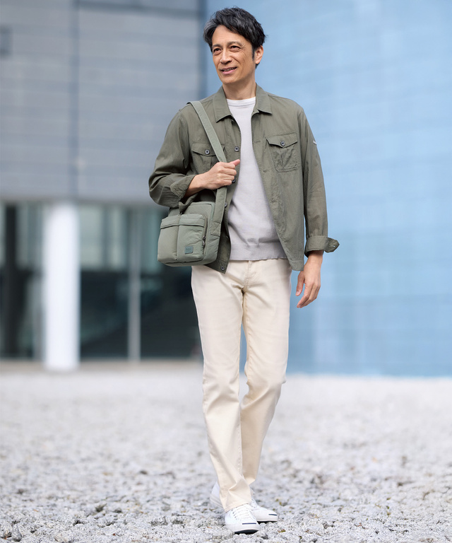 ナイロン パディング ショルダーバッグ