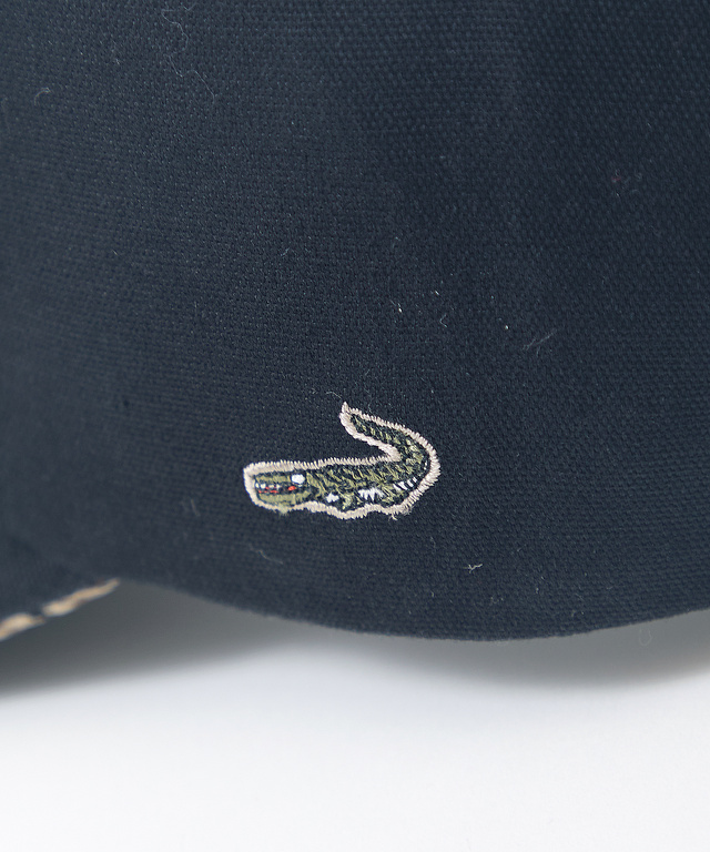 6パネル ロゴ刺繍 キャップ【手洗いOK】