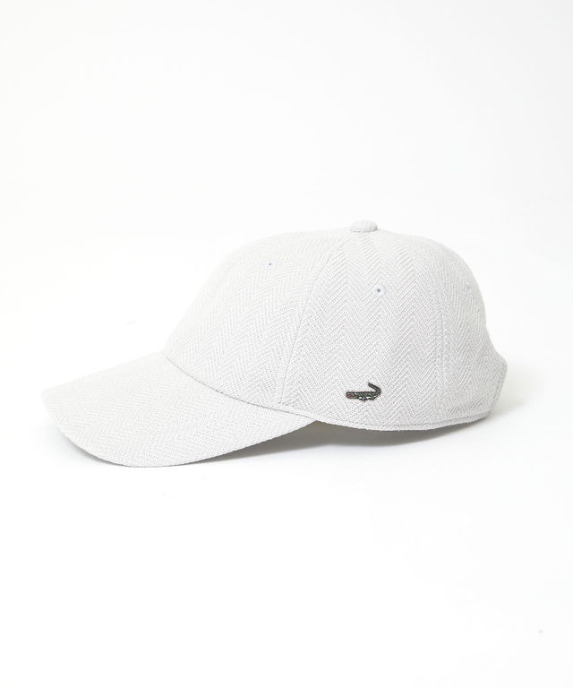 ヘリンボーン ジャカード キャップ