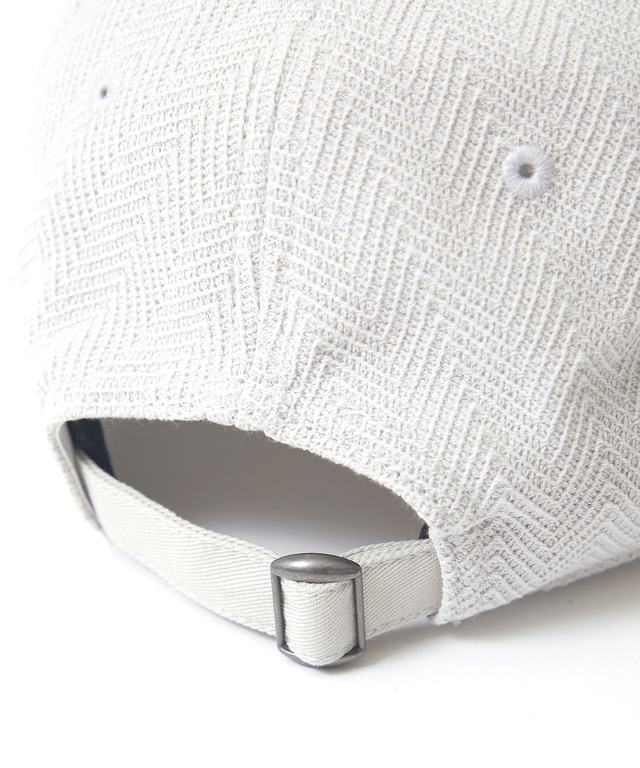 ヘリンボーン ジャカード キャップ