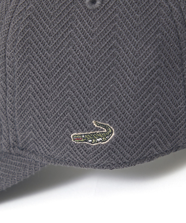 ヘリンボーン ジャカード キャップ