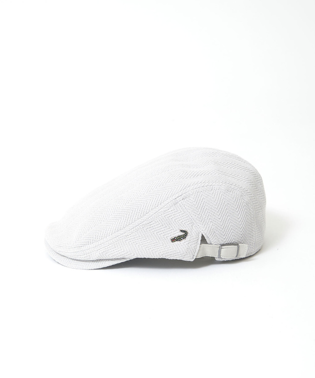 ヘリンボーン ジャカード ハンチング