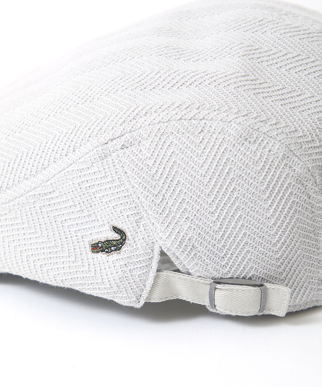 ヘリンボーン ジャカード ハンチング