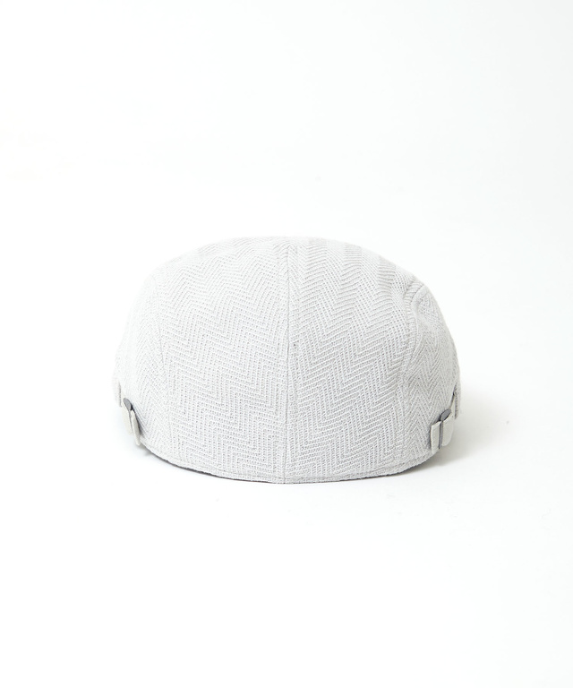 ヘリンボーン ジャカード ハンチング