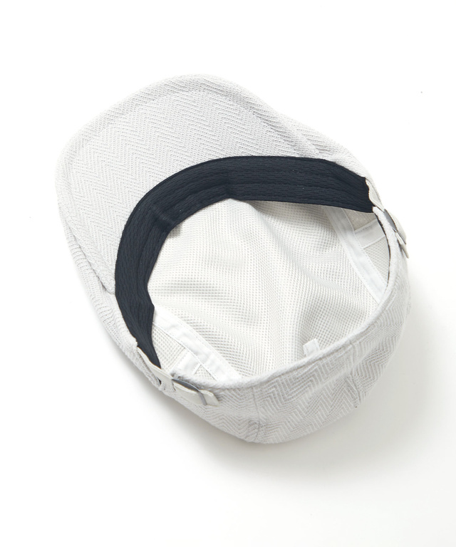 ヘリンボーン ジャカード ハンチング