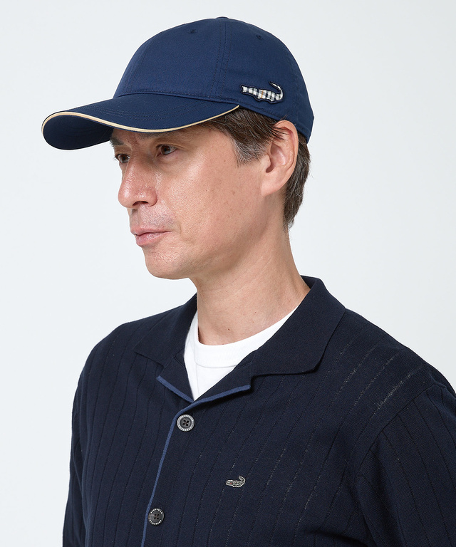 クロコダイルタータン ワッペン キャップ【UV加工】