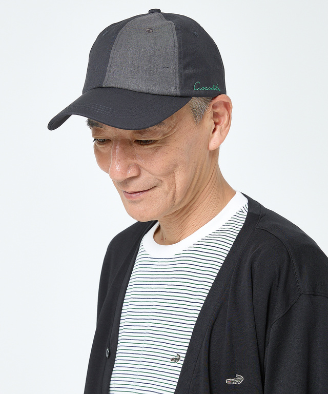 ツイル パネル切り替え キャップ【手洗いOK】