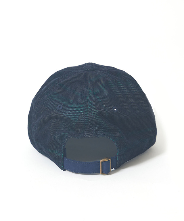 微起毛 チェックコーデュロイ キャップ【手洗いOK】【UV加工】