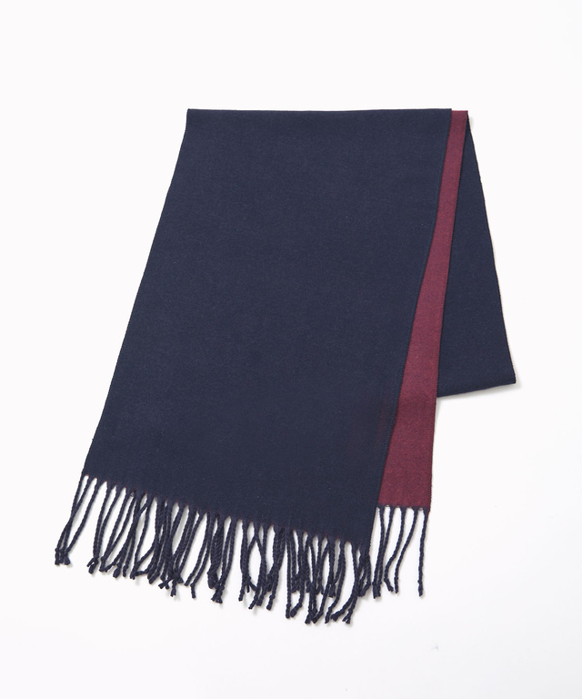 カシミア風 リバーシブル マフラー