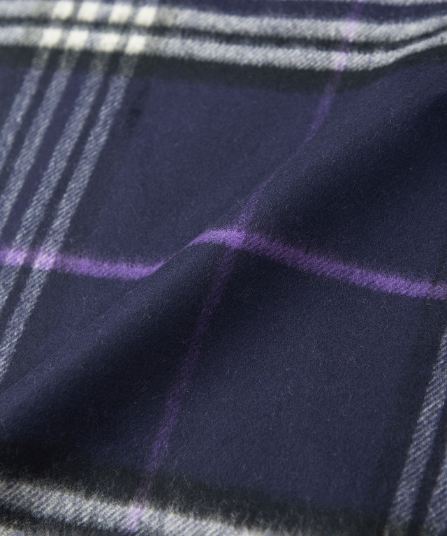 ソフトタッチ チェック柄 マフラー