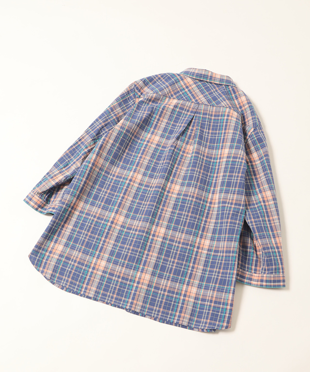 スノーコットンチェック柄シャツ