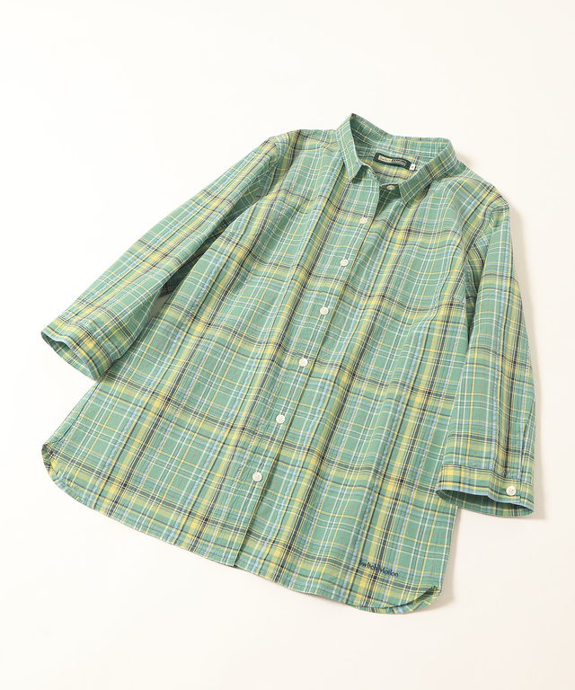 スノーコットンチェック柄シャツ