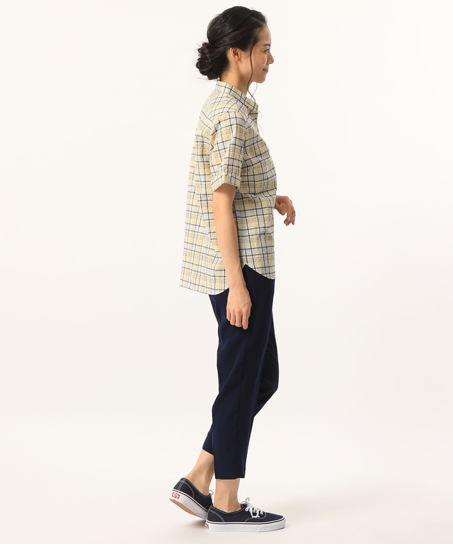 チェック柄シャツ