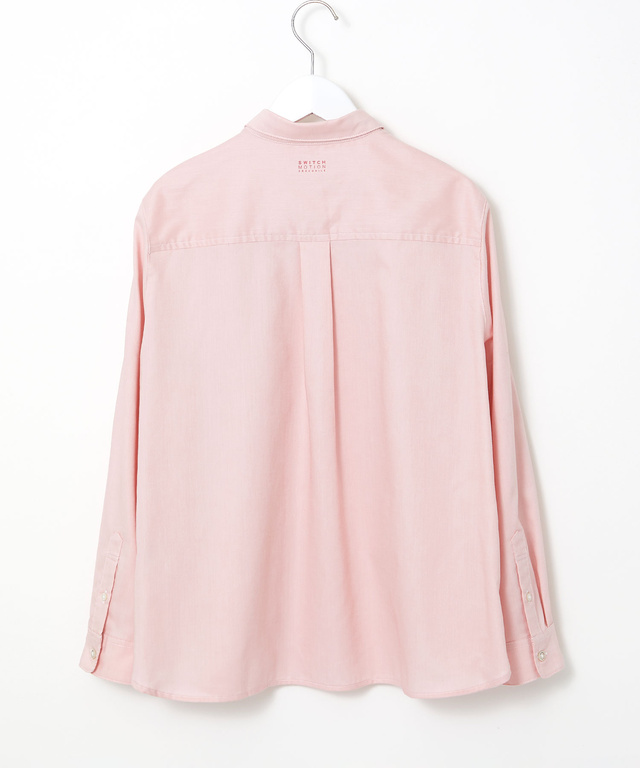 ノンアイロン コットン 無地 ブラウス【シワになりにくい】