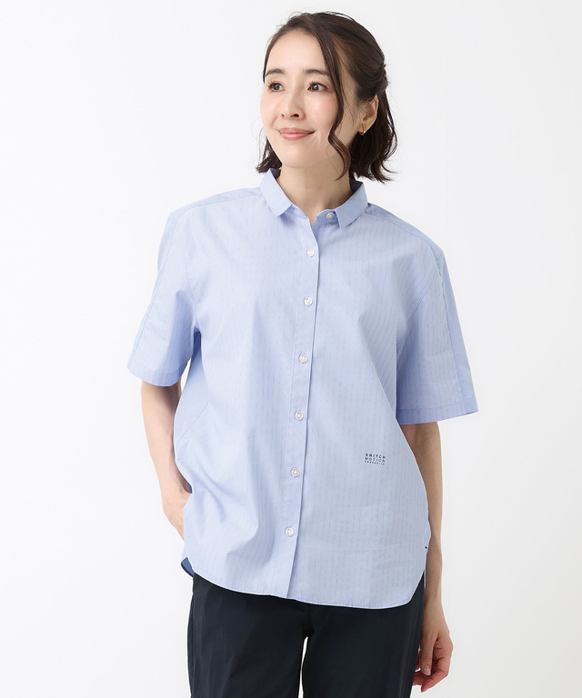 ドッキング デザイン シャツ