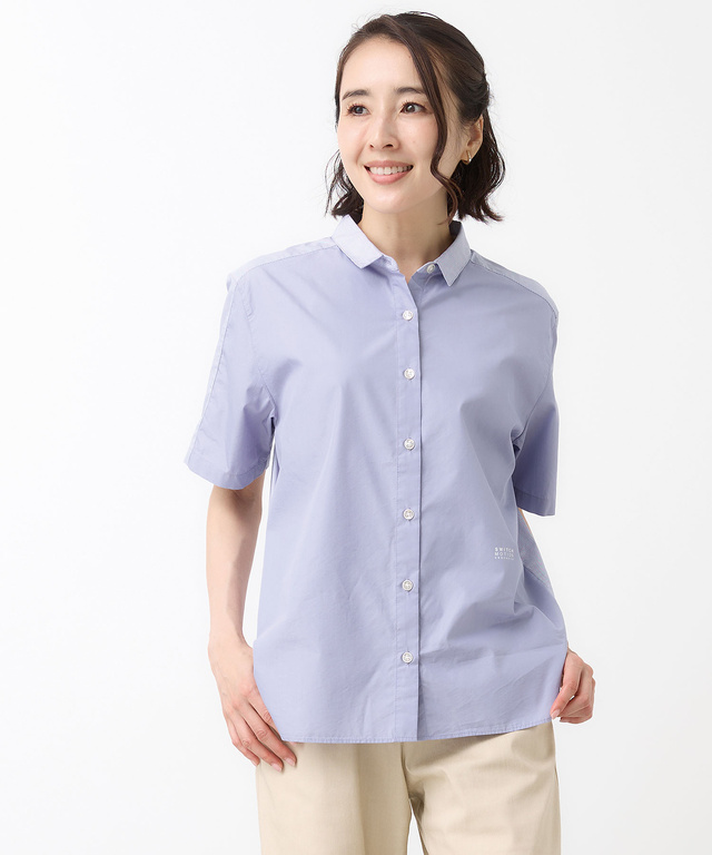 ドッキング デザイン シャツ