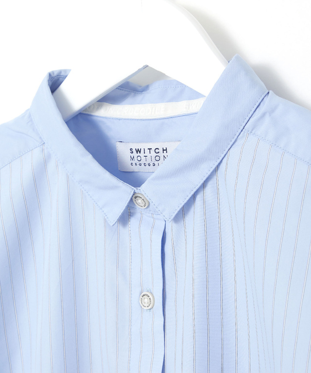 ドッキング デザイン シャツ