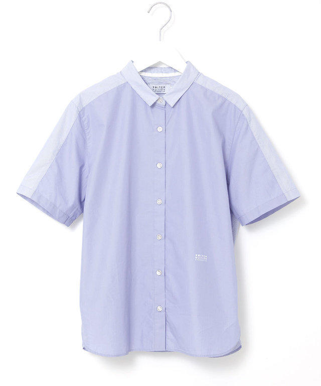 ドッキング デザイン シャツ