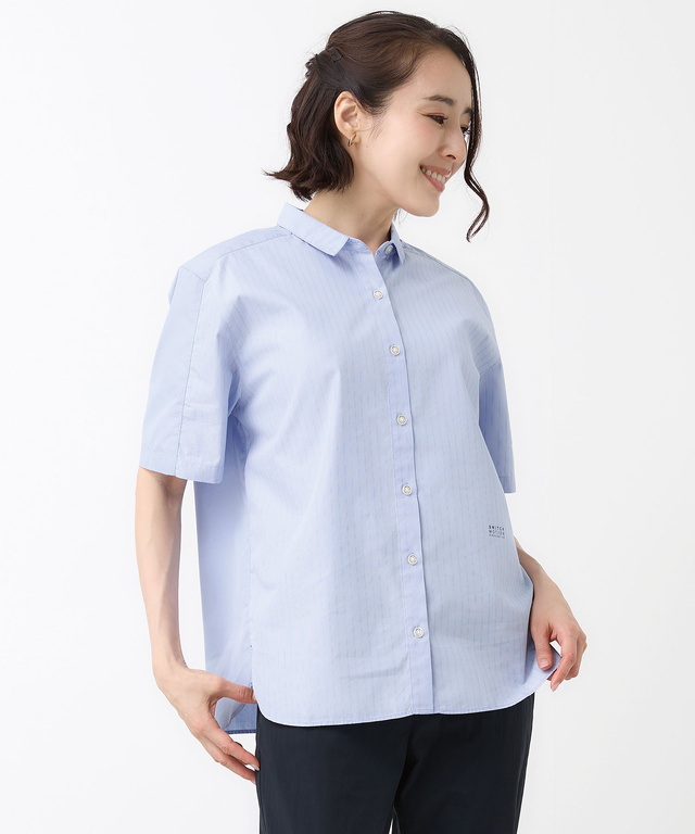 ドッキング デザイン シャツ