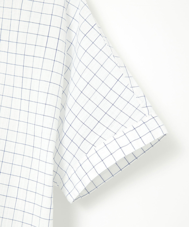 グラフチェック柄 プルオーバー ブラウス