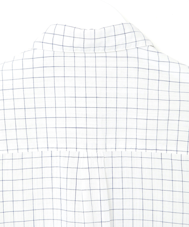 グラフチェック柄 プルオーバー ブラウス