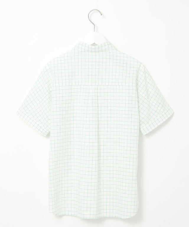 グラフチェック柄 プルオーバー ブラウス