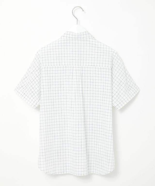 グラフチェック柄 プルオーバー ブラウス