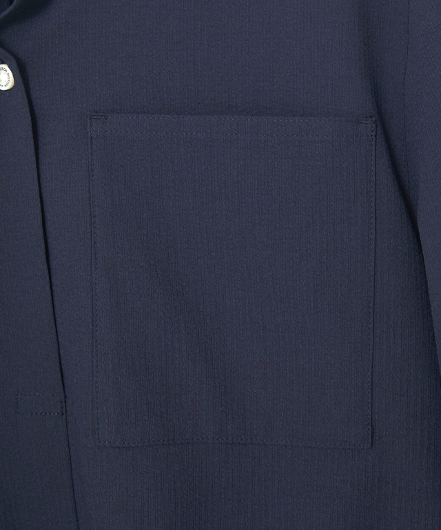 袖タックデザイン プルオーバー ブラウス