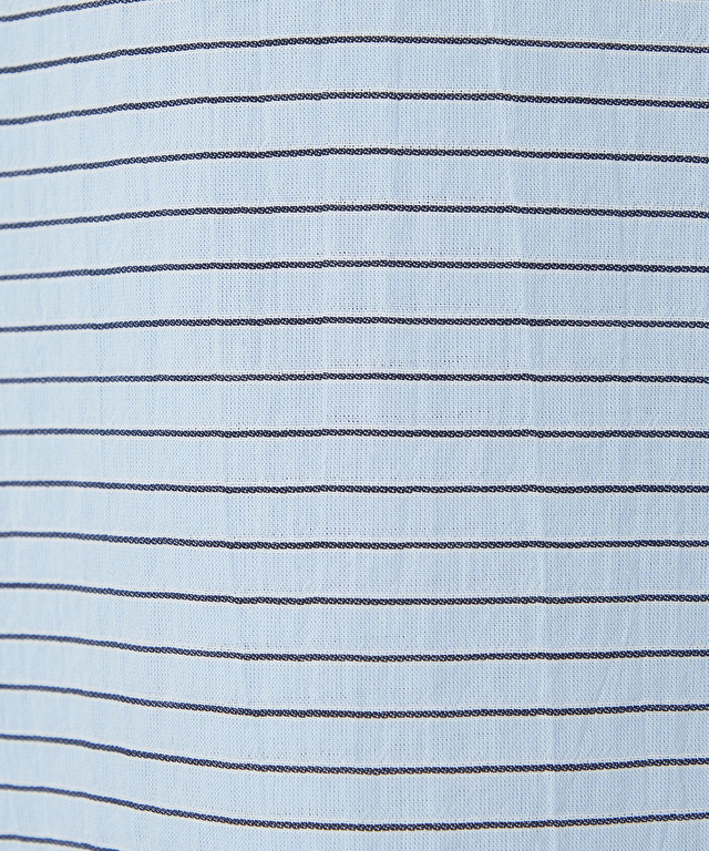 スノーコットン ボーダー プルオーバー ブラウス【接触冷感】