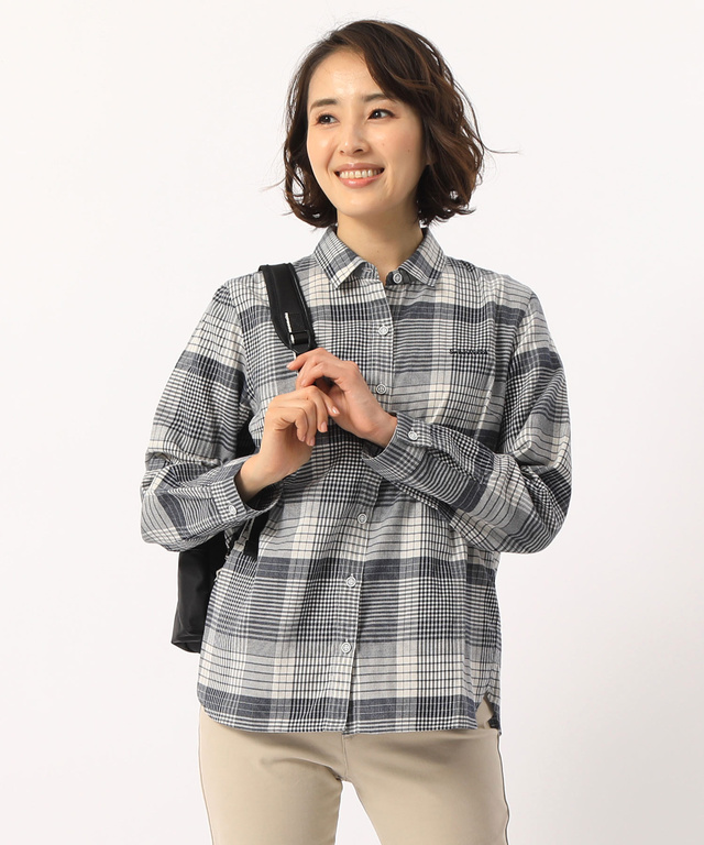 グレンチェックシャツ