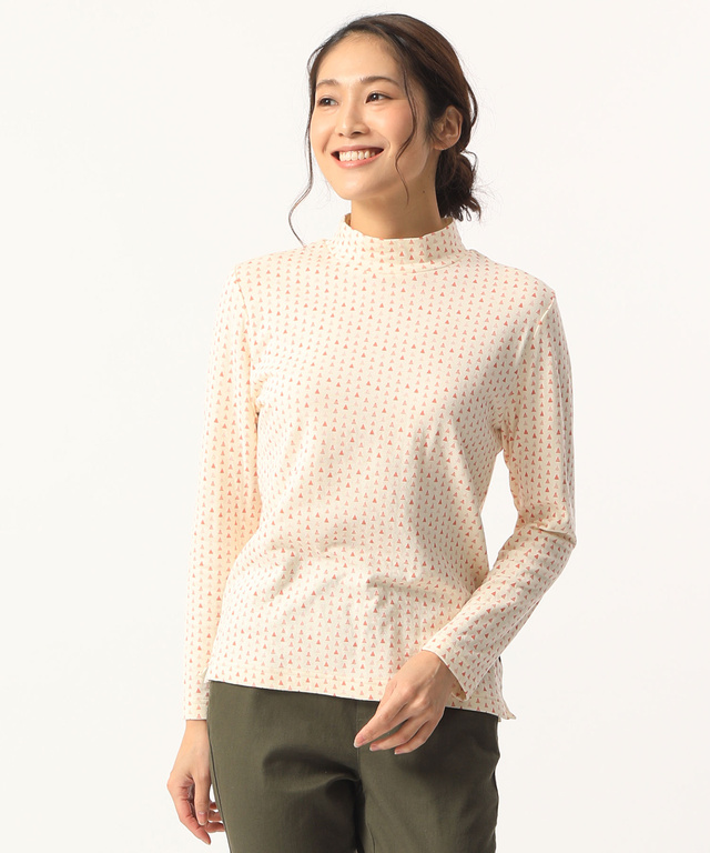 ハイネックロングTシャツ