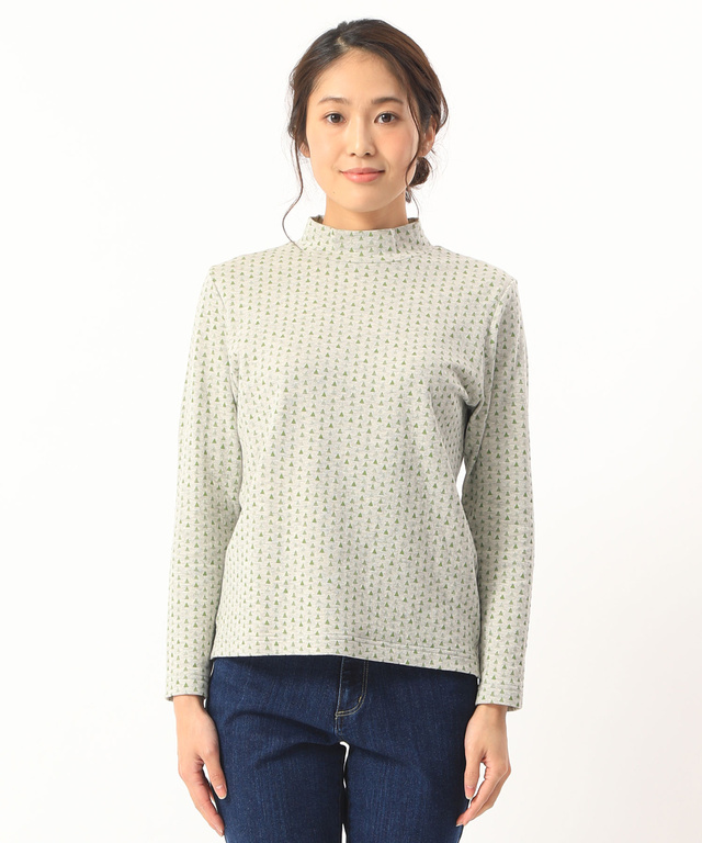 ハイネックロングTシャツ