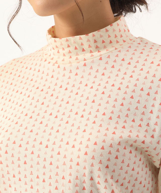 ハイネックロングTシャツ