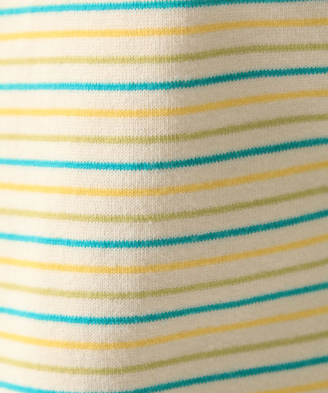 ボーダークルーネックTシャツ