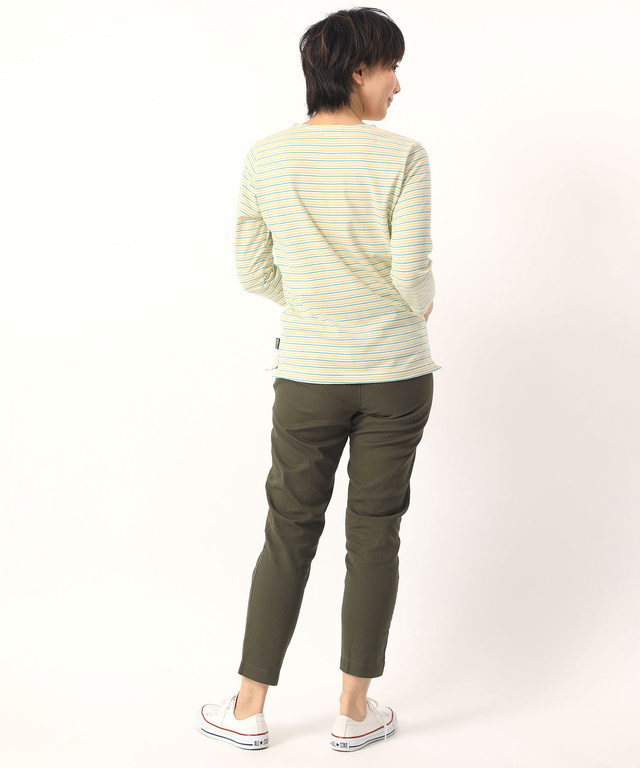 ボーダークルーネックTシャツ