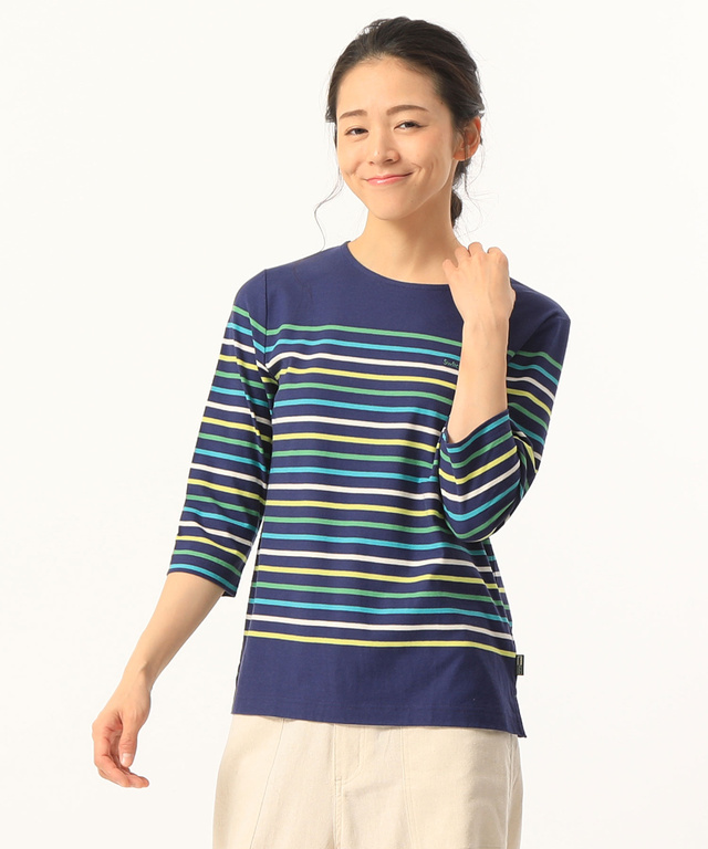 スノーコットンボーダーTシャツ