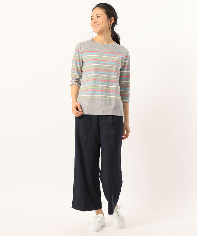 スノーコットンボーダーTシャツ