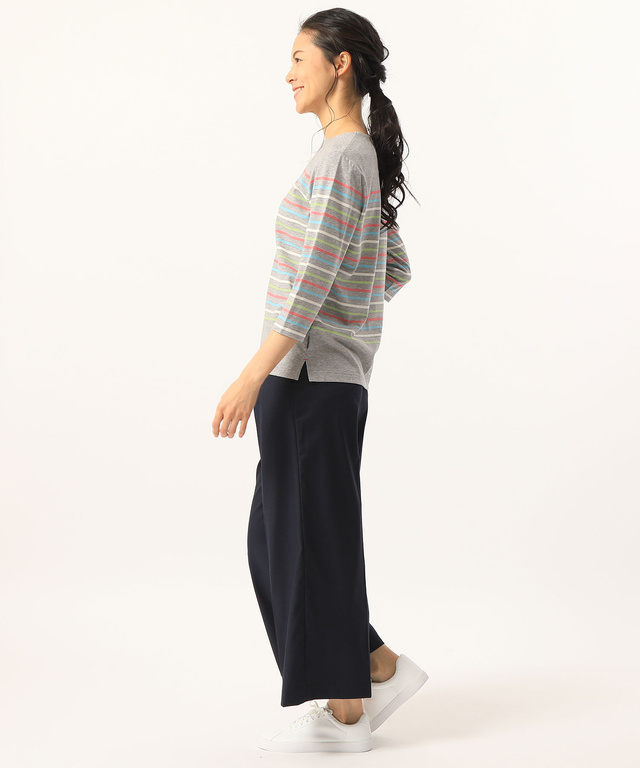 スノーコットンボーダーTシャツ