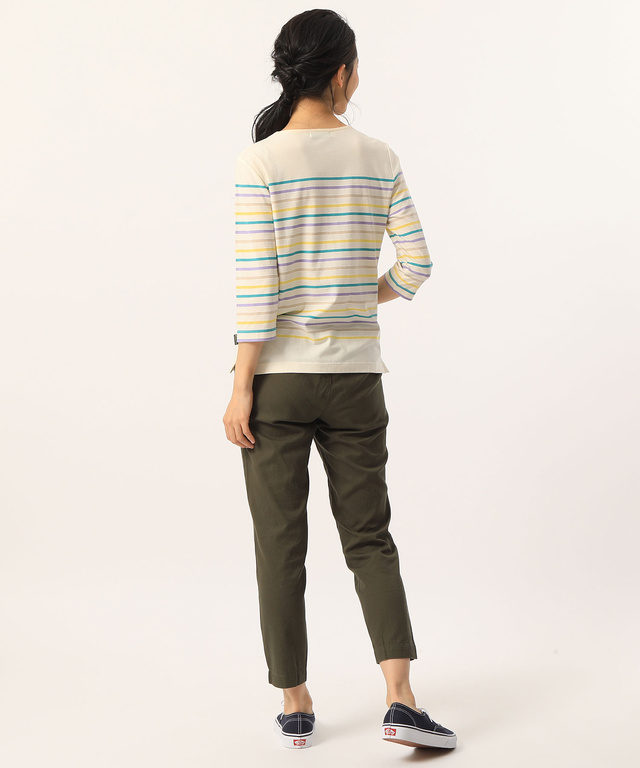 スノーコットンボーダーTシャツ