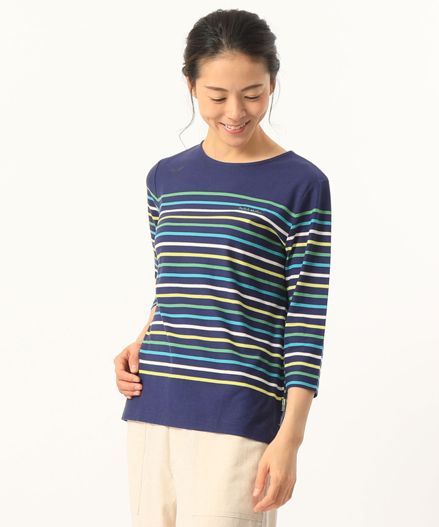スノーコットンボーダーTシャツ