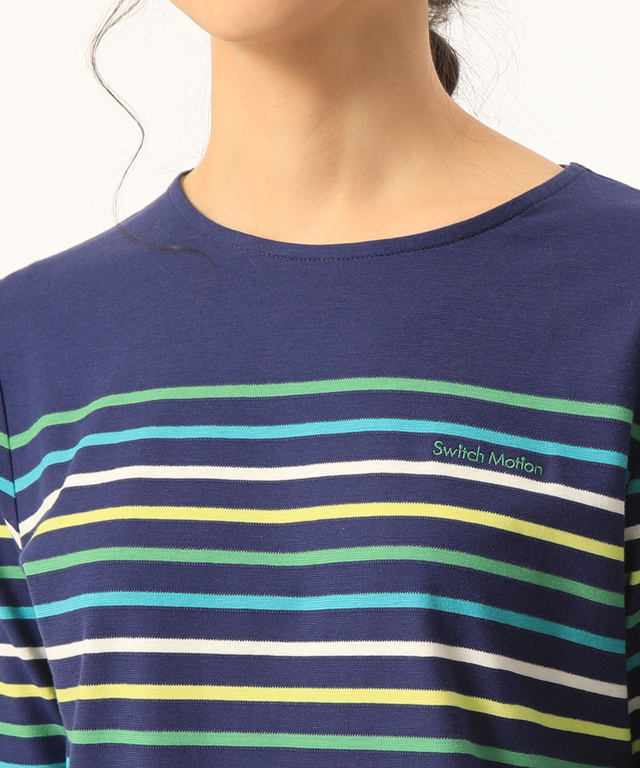 スノーコットンボーダーTシャツ