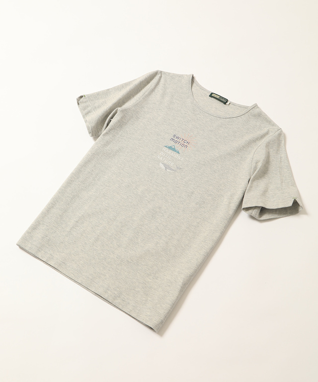 エコモチーフプリントTシャツ